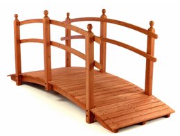 Teichbrücke Holz