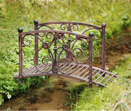 Metallbrücke für den Garten - Metall Gartenbrücke kaufen
